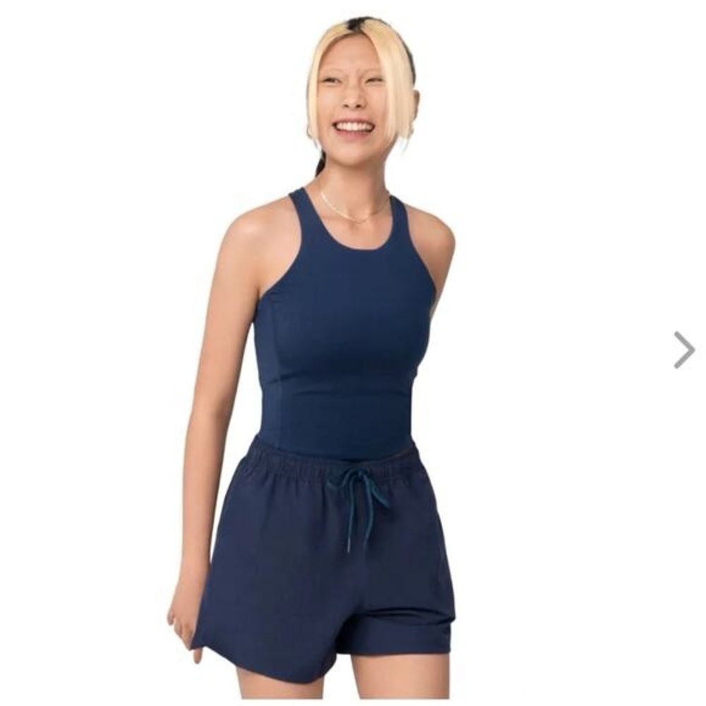 Allbirds Deep Blue Natural Run Form Tank